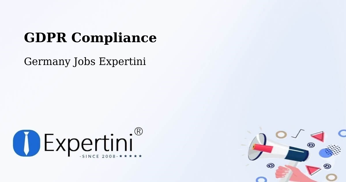 EU GDPR Compliance Statement – Werl - Germany Jobs Expertini